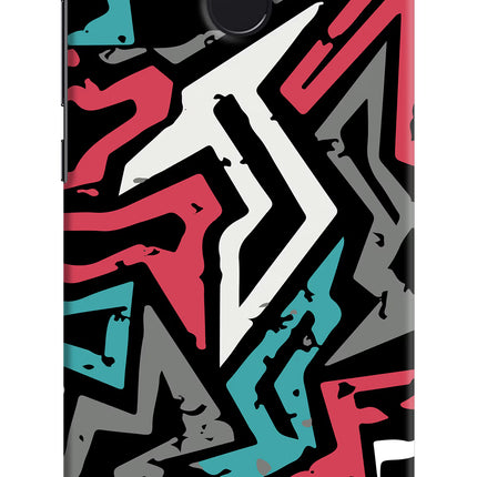 Geometric Graffiti Redmi 4 Hard Case Back Cover by Casekaro