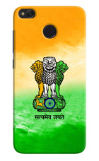 Satyamev Jayate Flag Redmi 4 Hard Case Back Cover by Casekaro