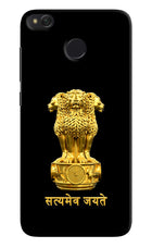 Satyamev Jayate Golden Redmi 4 Hard Case Back Cover by Casekaro