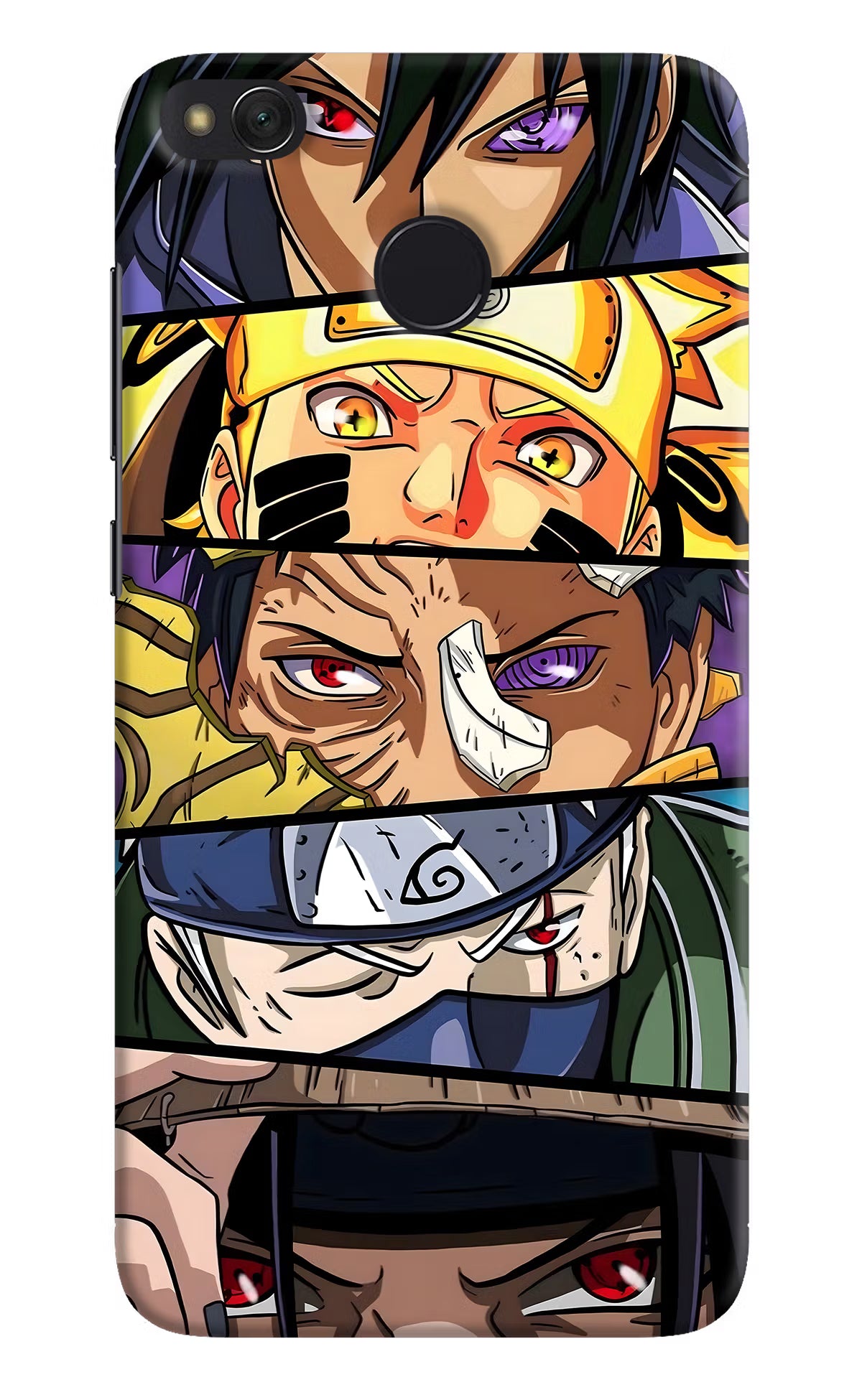Naruto Character Redmi 4 Hard Case Back Cover by Casekaro