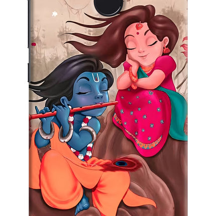 Radhe Krishna Redmi 4 Hard Case Back Cover by Casekaro