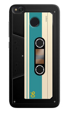 Cassette Redmi 4 Hard Case Back Cover by Casekaro