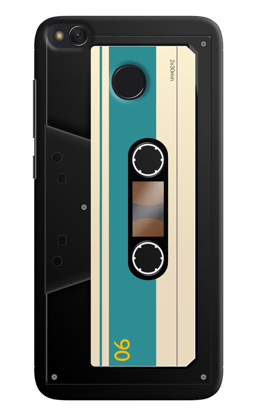 Cassette Redmi 4 Back Cover, Hard case