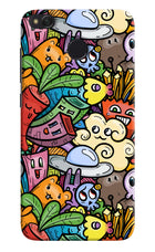 Veggie Doodle Redmi 4 Hard Case Back Cover by Casekaro
