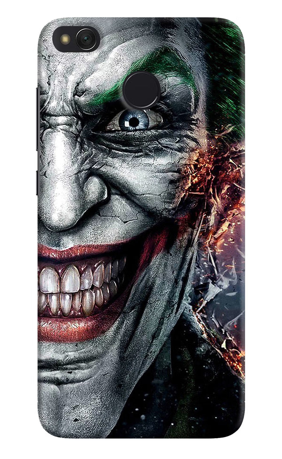 Joker Cam Redmi 4 Back Cover, Hard case