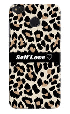Leopard Print Self Love Redmi 4 Hard Case Back Cover by Casekaro