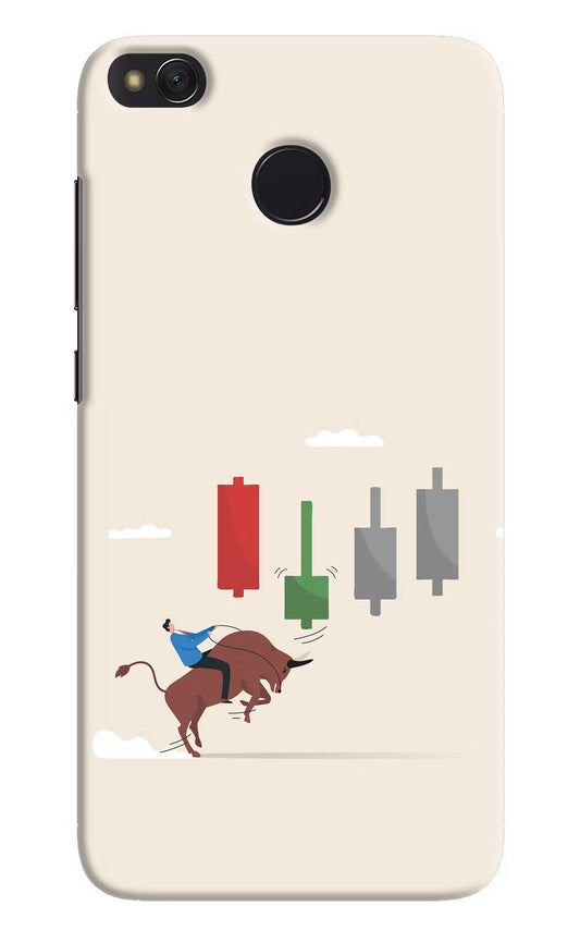 Bull Trading Momentum Redmi 4 Hard Case Back Cover by Casekaro