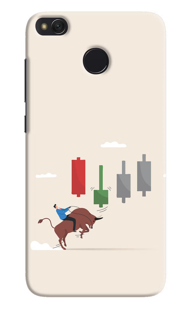 Bull Trading Momentum Redmi 4 Hard Case Back Cover by Casekaro