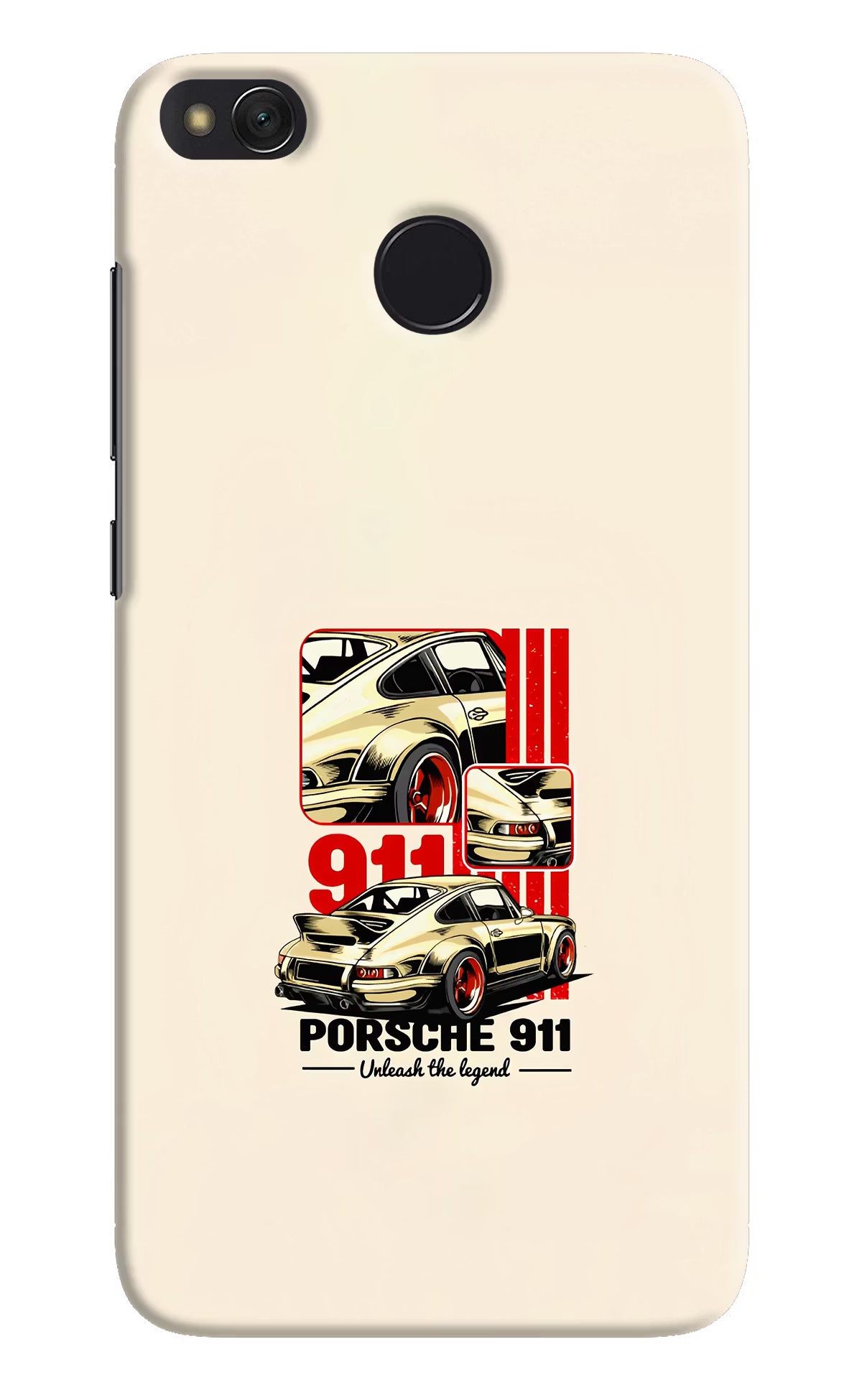 Classic Porsche 911 Redmi 4 Hard Case Back Cover by Casekaro