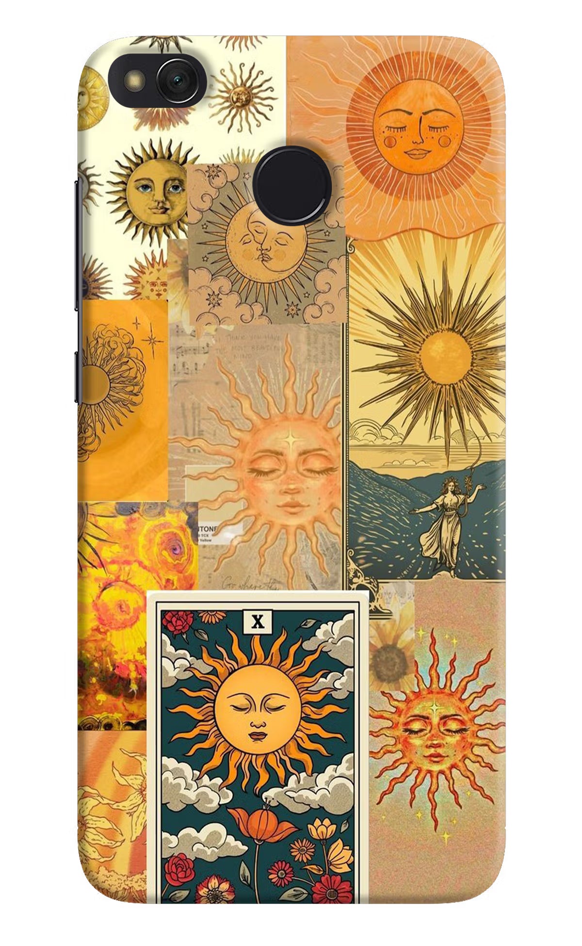Sun Redmi 4 Hard Case Back Cover by Casekaro