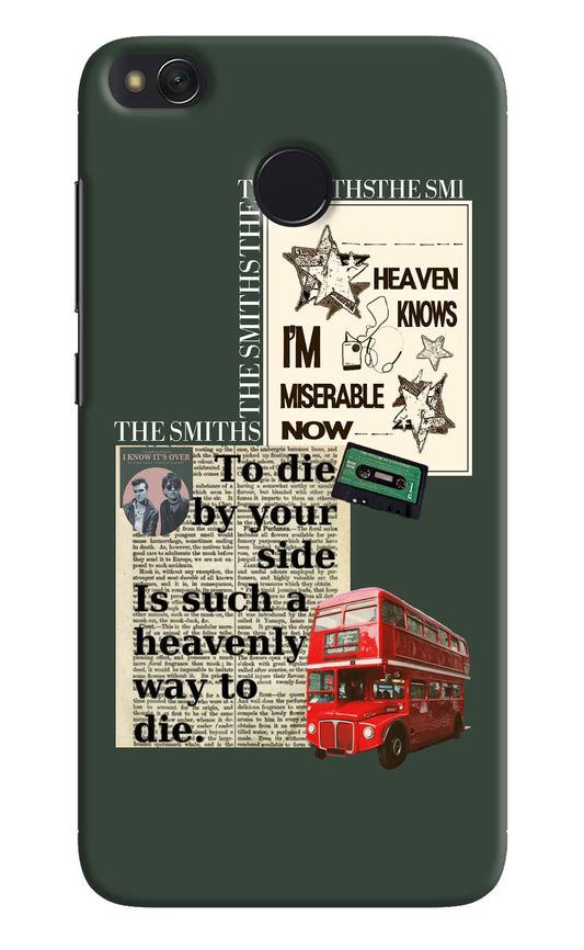 The Smiths Redmi 4 Hard Case Back Cover by Casekaro