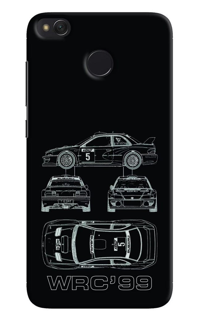 WRC'99 Redmi 4 Hard Case Back Cover by Casekaro