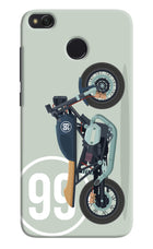 Classic Cafe Racer 99 Redmi 4 Hard Case Back Cover by Casekaro
