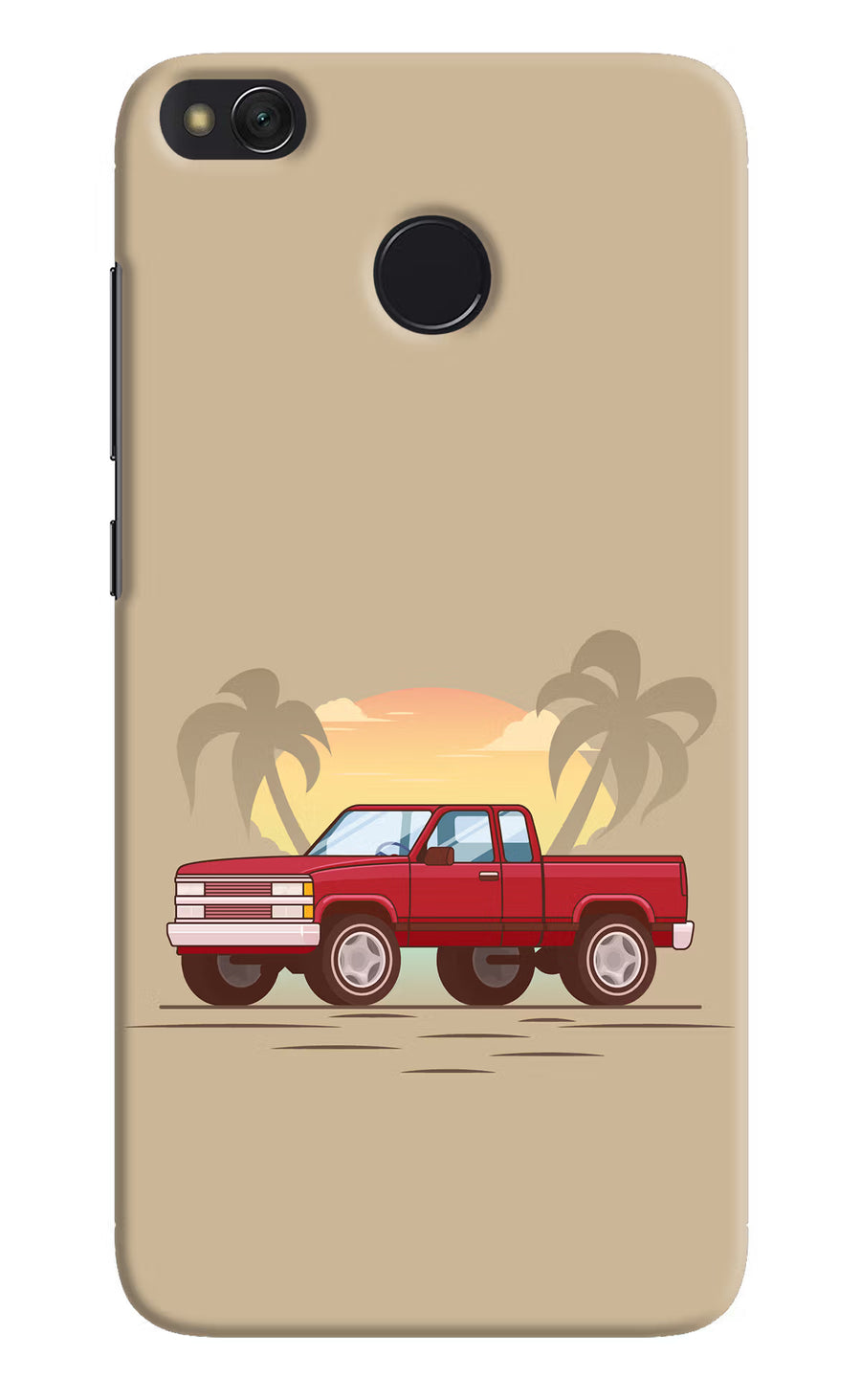 Desert Classic Drive Redmi 4 Back Cover, Hard case