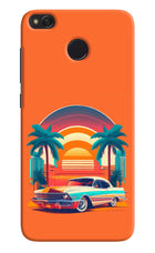 Palm Drive 80s Redmi 4 Hard Case Back Cover by Casekaro