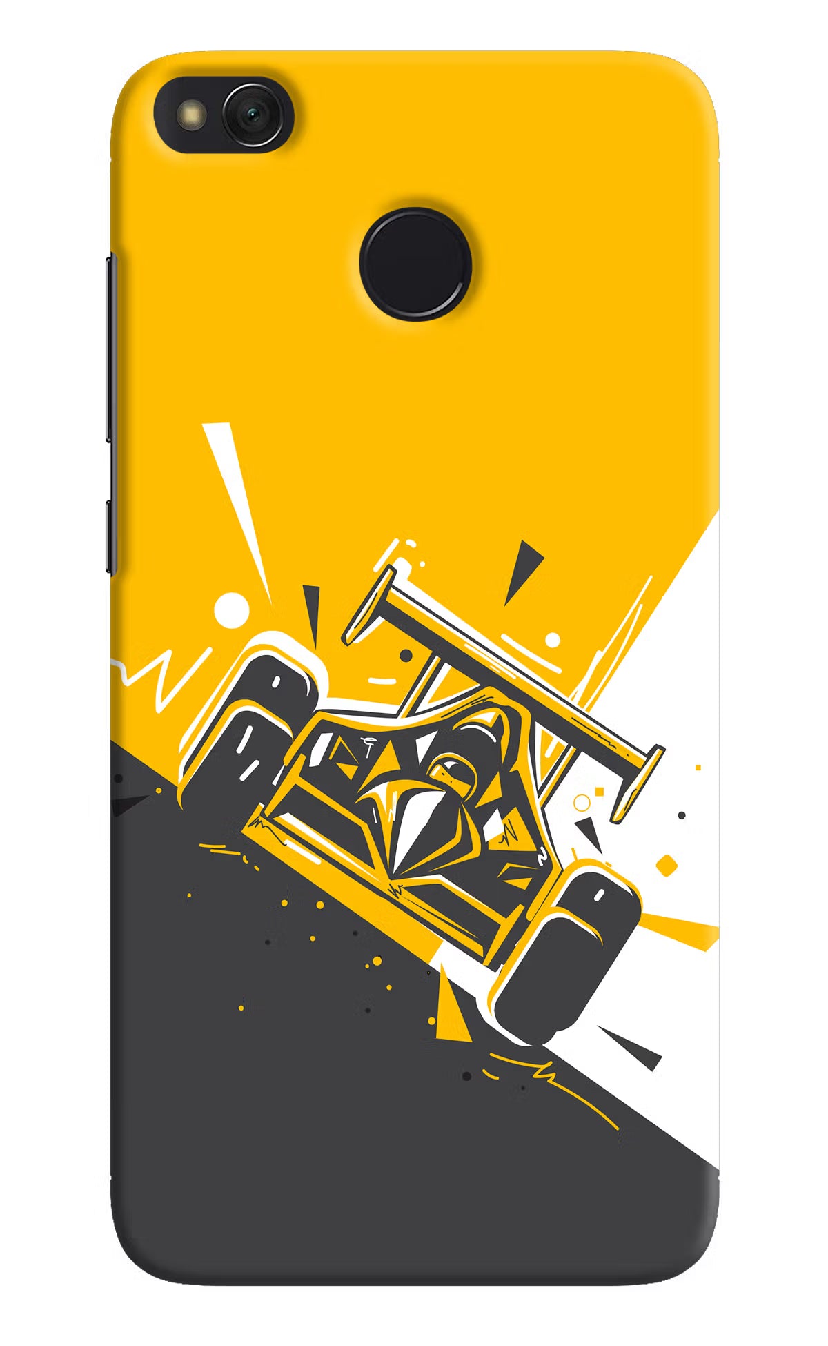 Track King Redmi 4 Hard Case Back Cover by Casekaro