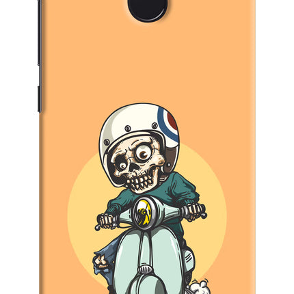 Undead Biker Redmi 4 Hard Case Back Cover by Casekaro
