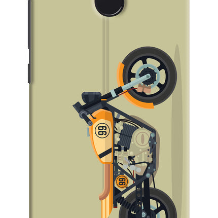 Vertical Speedster Redmi 4 Hard Case Back Cover by Casekaro