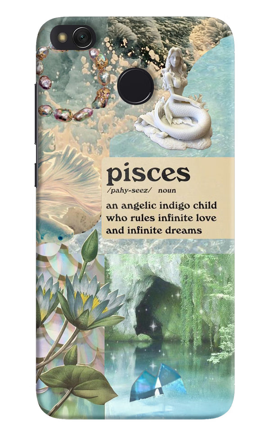 Pisces Zodiac Redmi 4 Back Cover, Hard case