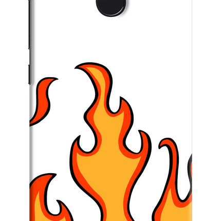 Fired Up – White Redmi 4 Hard Case Back Cover by Casekaro