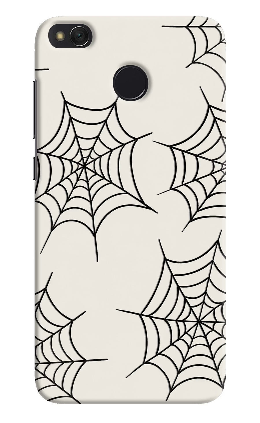 Spider Web Redmi 4 Back Cover, Hard case