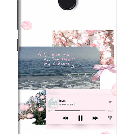 Wave to earth Redmi 4 Hard Case Back Cover by Casekaro