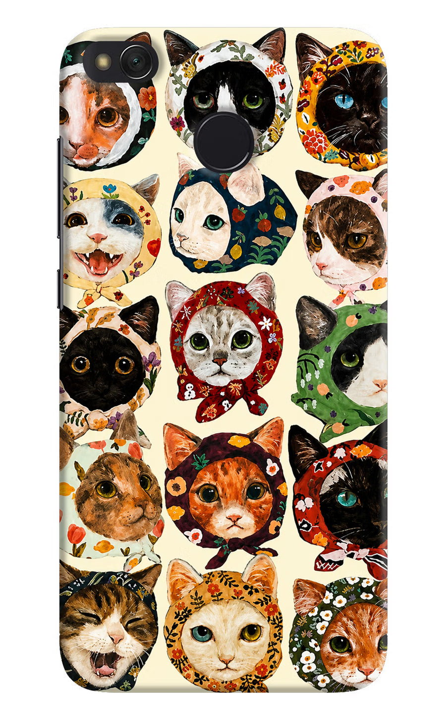Cool Cat Redmi 4 Back Cover, Hard case