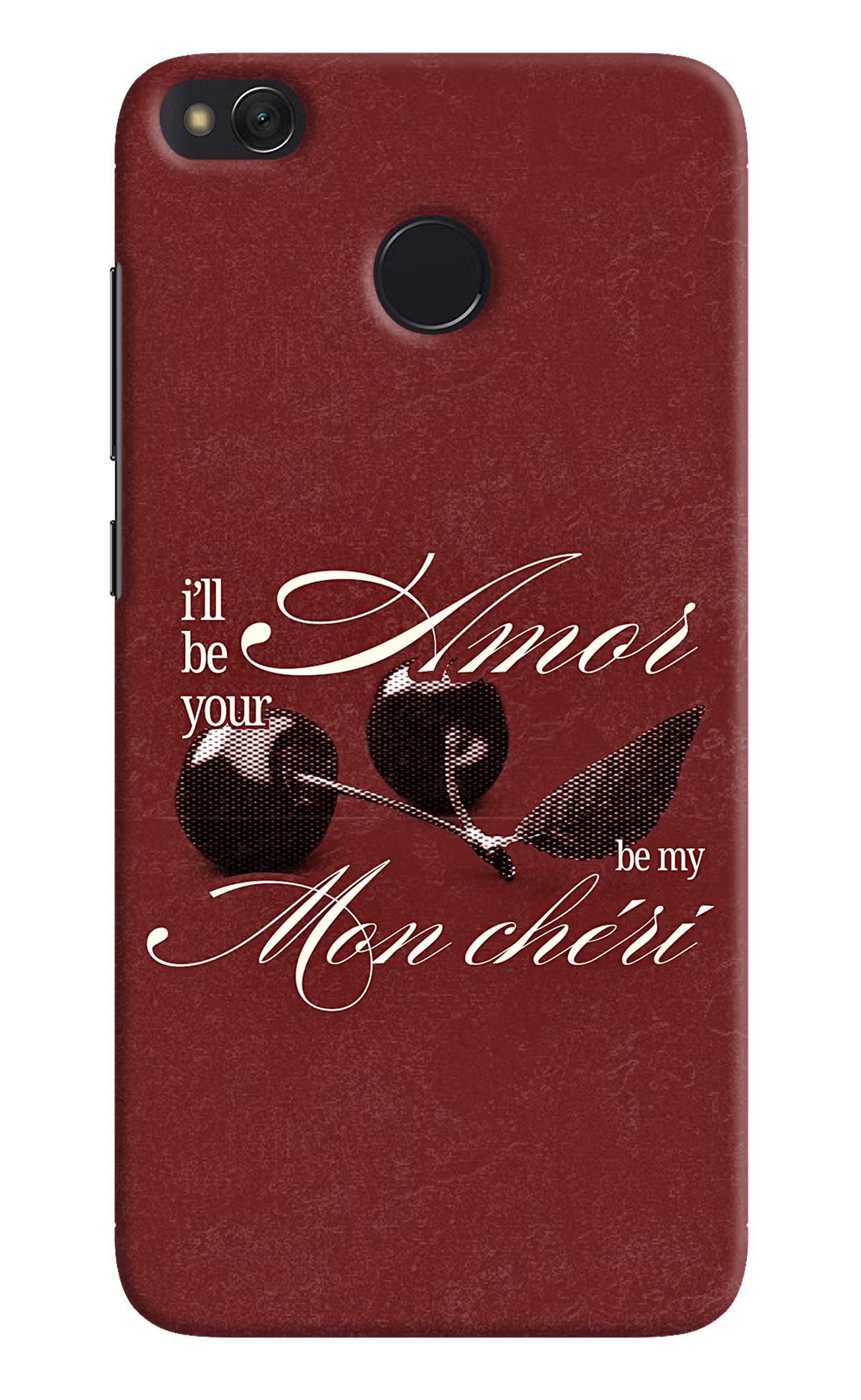 Velvet Cherry Redmi 4 Back Cover