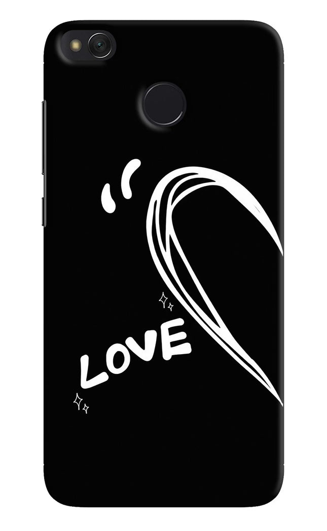 Love Line Redmi 4 Hard Case Back Cover by Casekaro