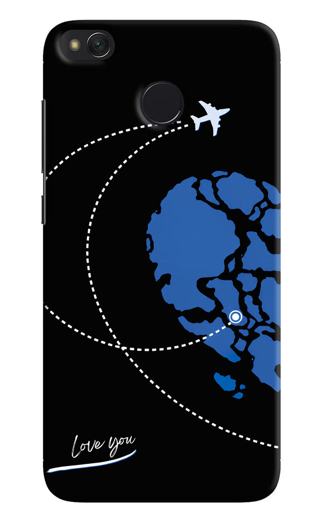 Love Orbit Redmi 4 Hard Case Back Cover by Casekaro
