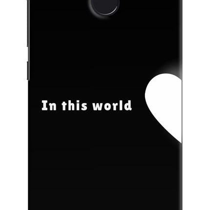 This World Redmi 4 Hard Case Back Cover by Casekaro