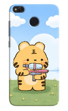 Tiger Treat Redmi 4 Hard Case Back Cover by Casekaro