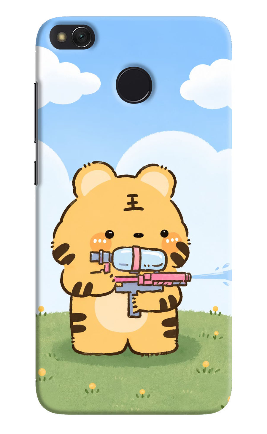 Tiger Treat Redmi 4 Back Cover, Hard case