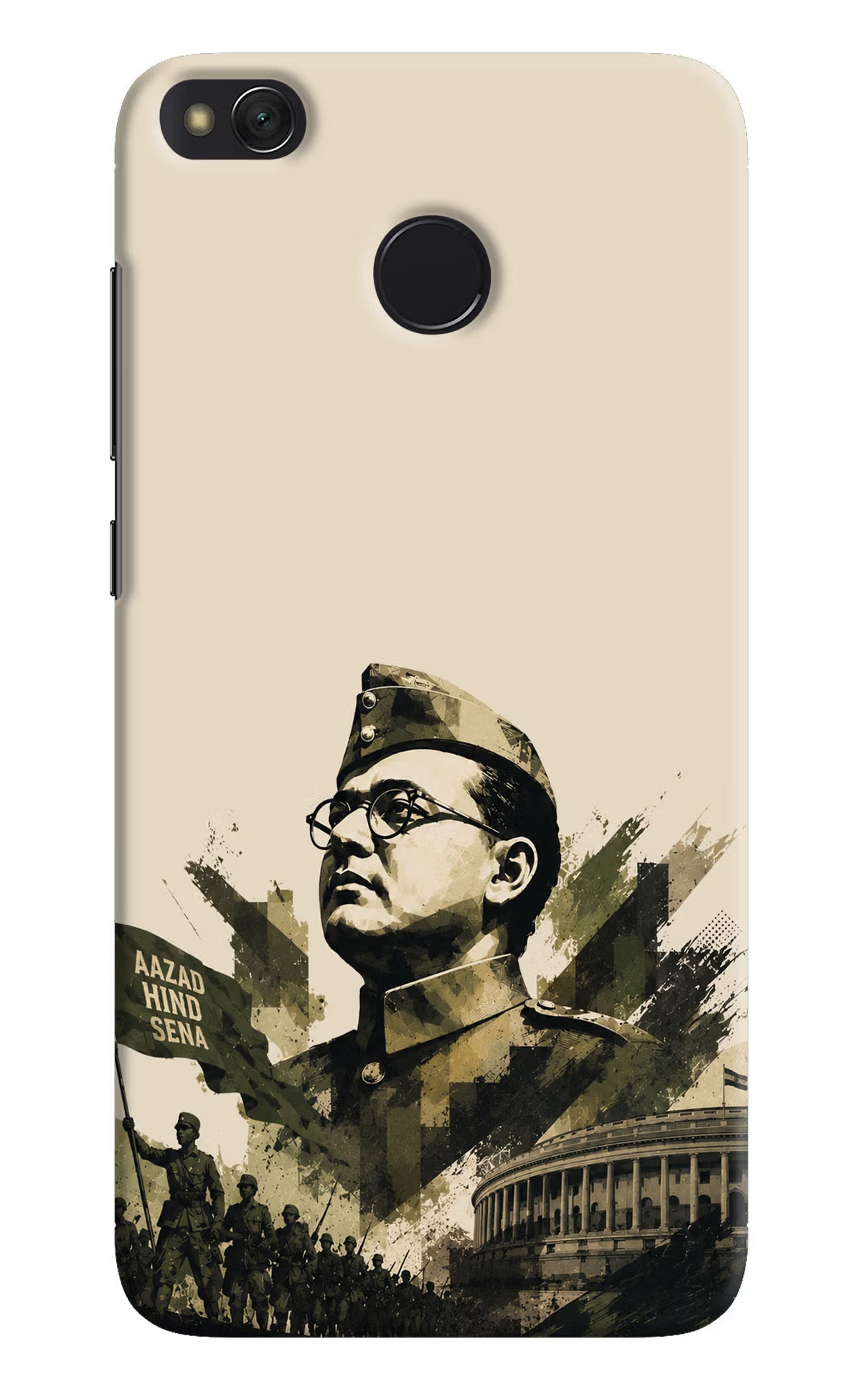 Netaji Rising Redmi 4 Back Cover