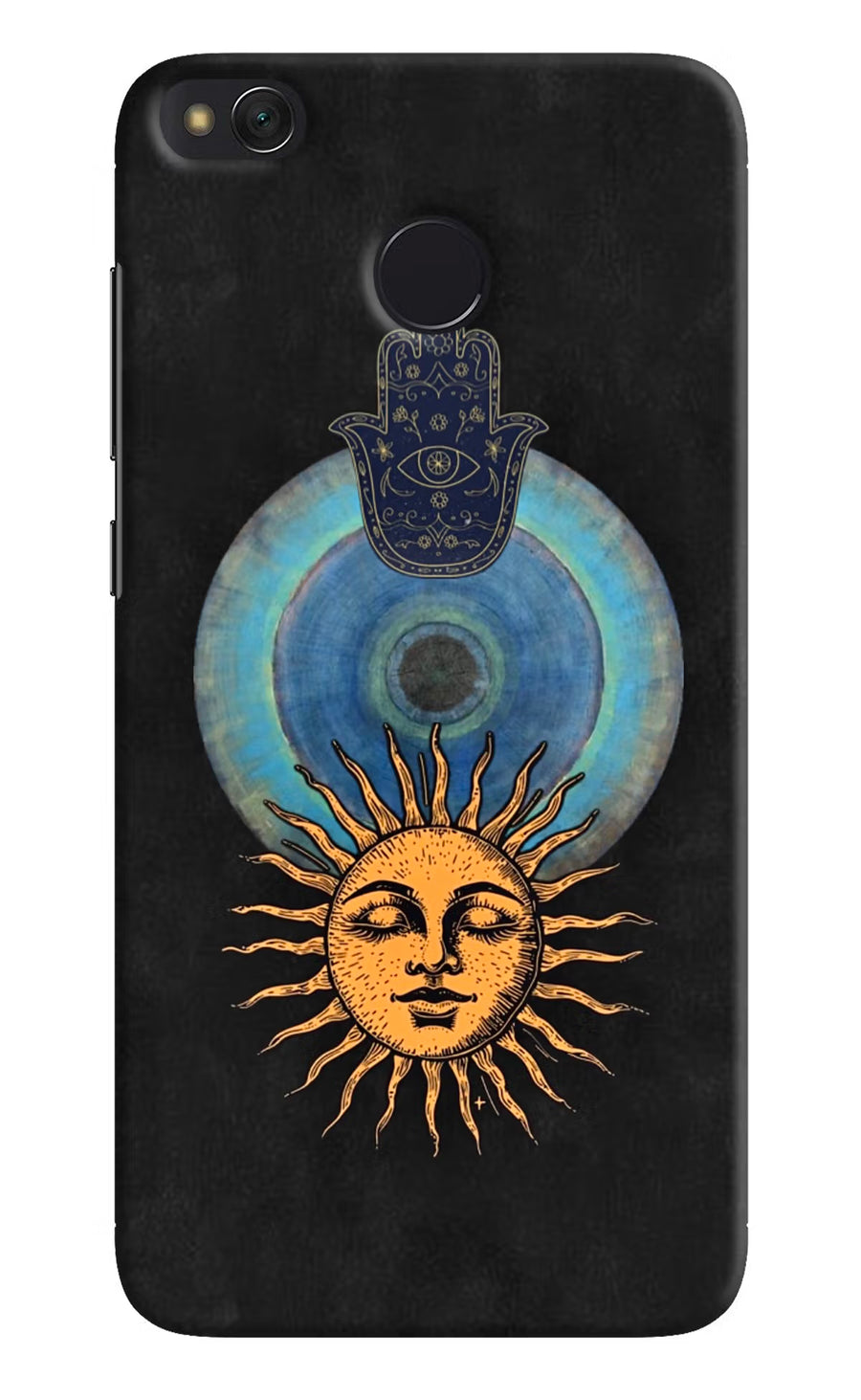 Divine Sun Redmi 4 Back Cover, Hard case