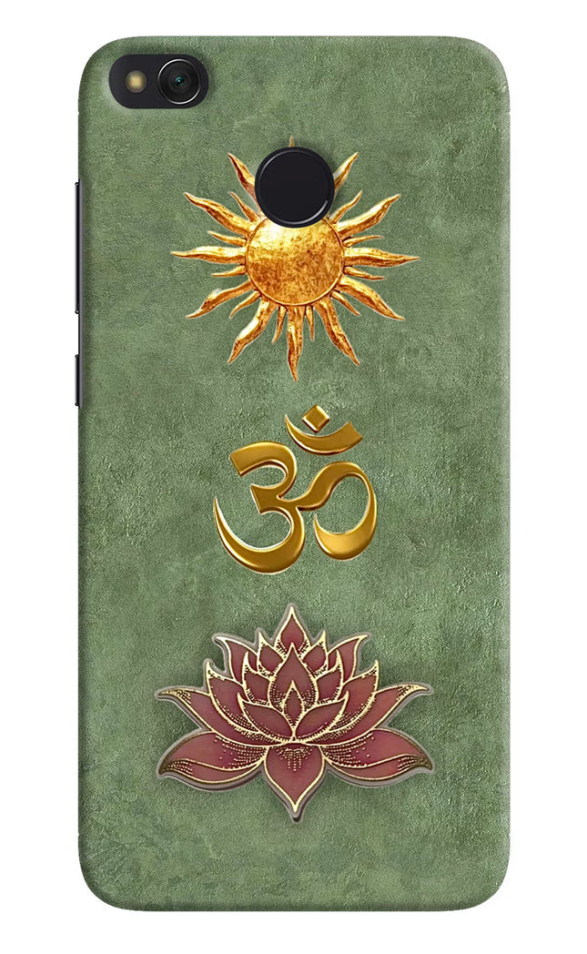 Om & Lotus Redmi 4 Back Cover