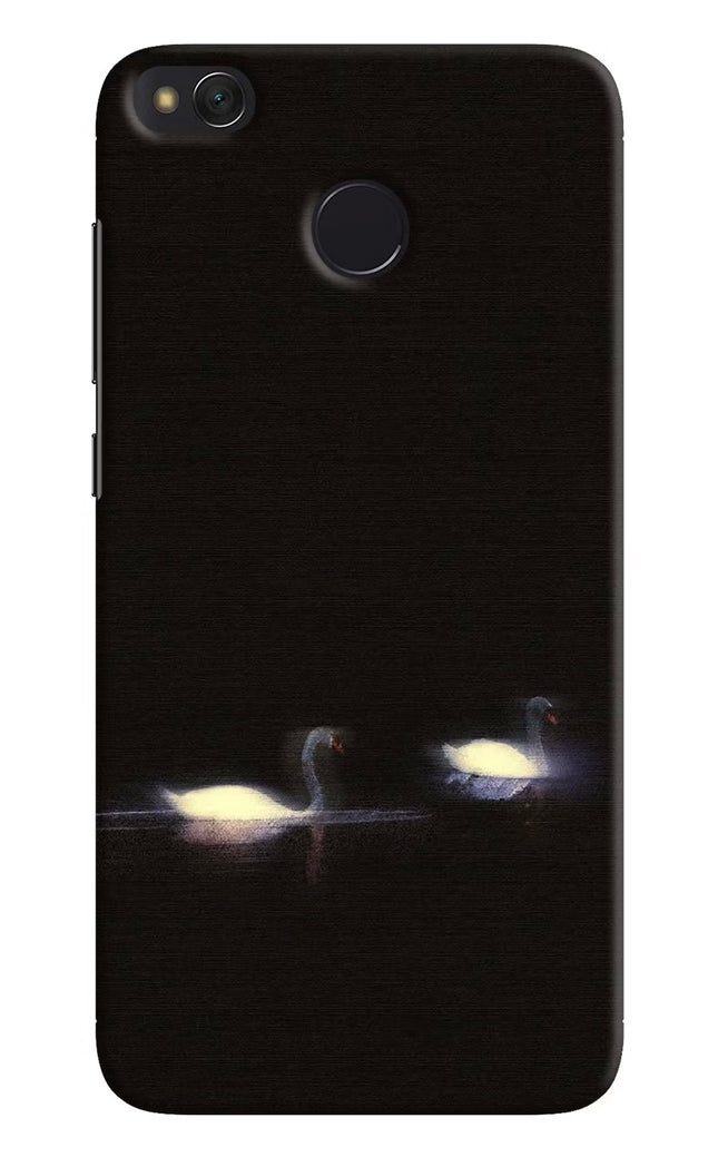 Silent Swans Redmi 4 Hard Case Back Cover by Casekaro