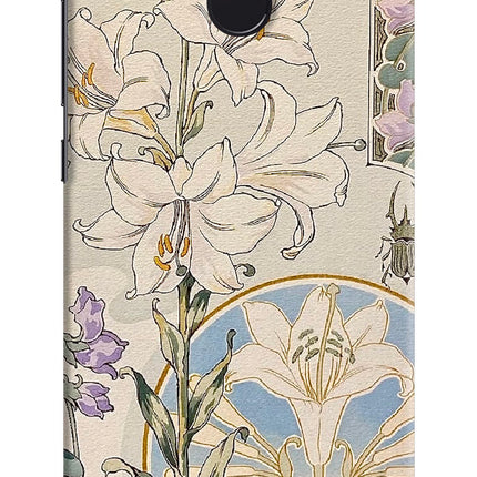 White Lily Redmi 4 Hard Case Back Cover by Casekaro