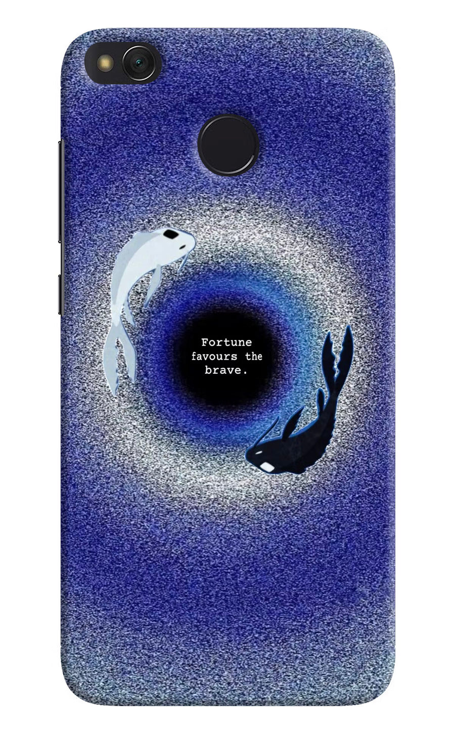 Dark Koi Redmi 4 Back Cover, Hard case