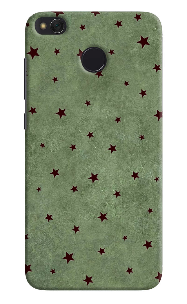 Green Stars Redmi 4 Hard Case Back Cover by Casekaro