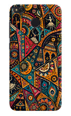 Folk Print Redmi 4 Back Cover