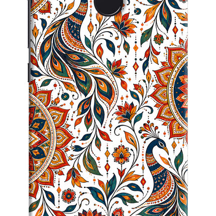 White Mayura Redmi 4 Back Cover