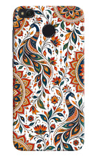 White Mayura Redmi 4 Back Cover