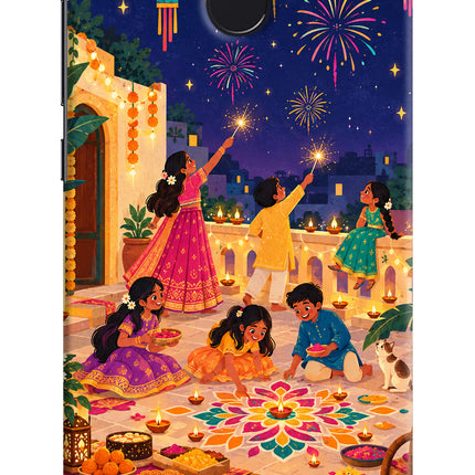 Diwali Night Redmi 4 Hard Case Back Cover by Casekaro