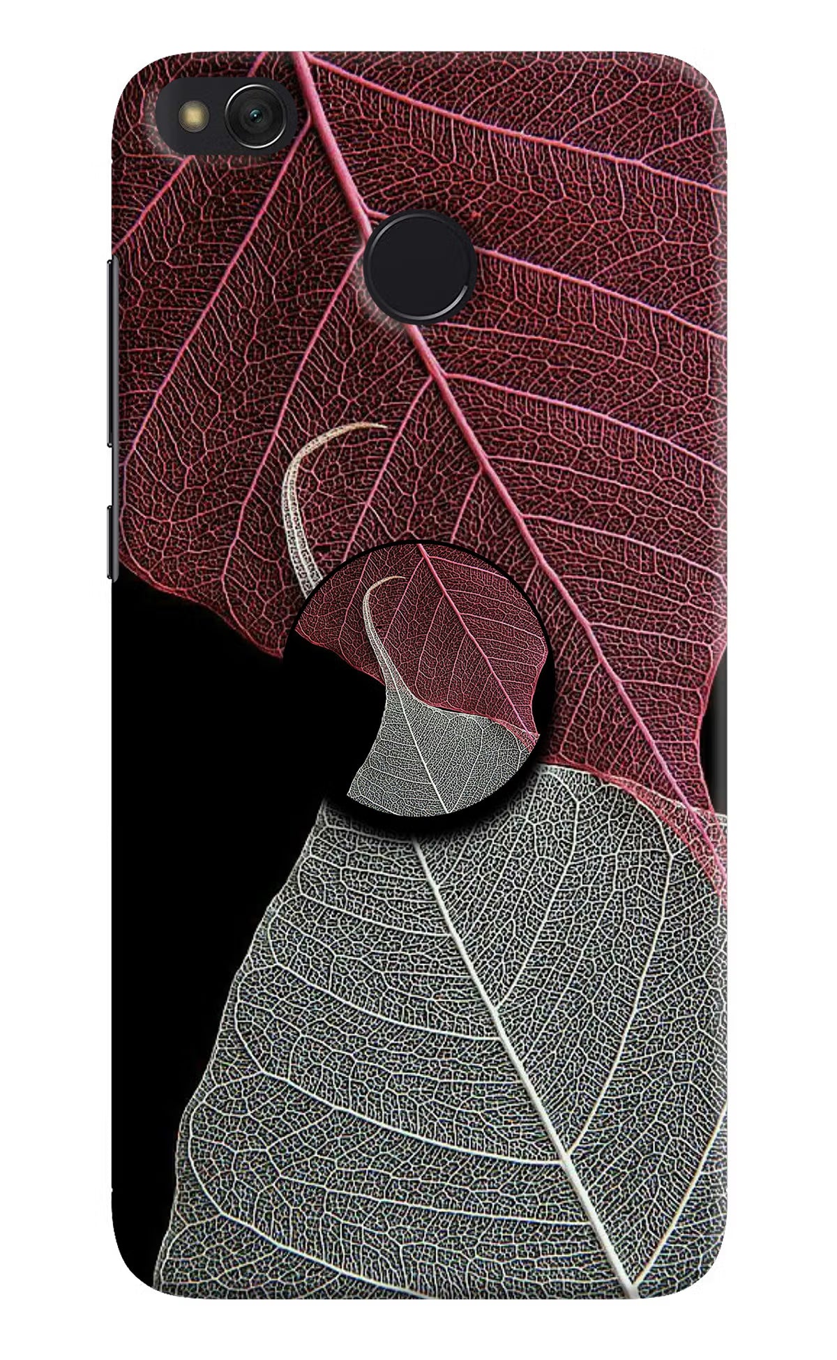 Leaf Pattern Redmi 4 Pop Case by Casekaro