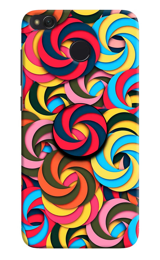Spiral Pattern Redmi 4 Pop Case by Casekaro