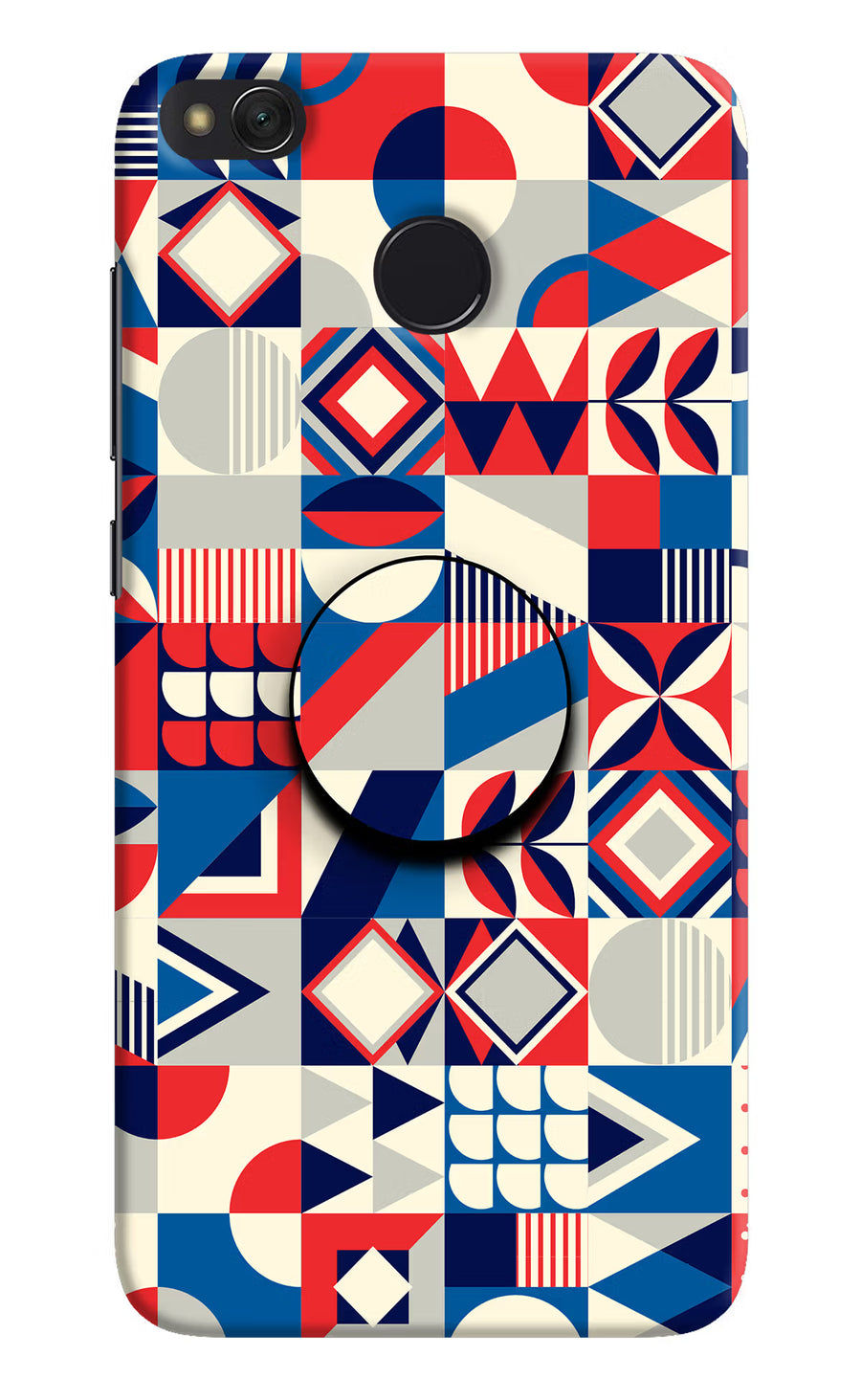 Colorful Pattern Redmi 4 Pop Case, Hard case