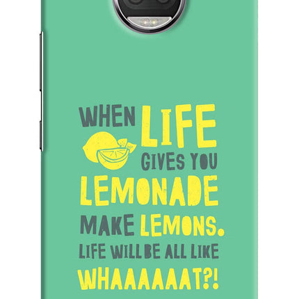 Quote Moto G5S plus Hard Case Back Cover by Casekaro