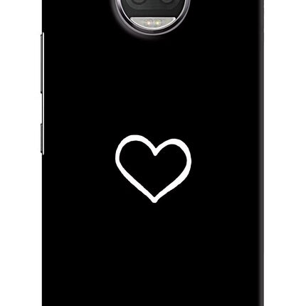 Heart Moto G5S plus Hard Case Back Cover by Casekaro