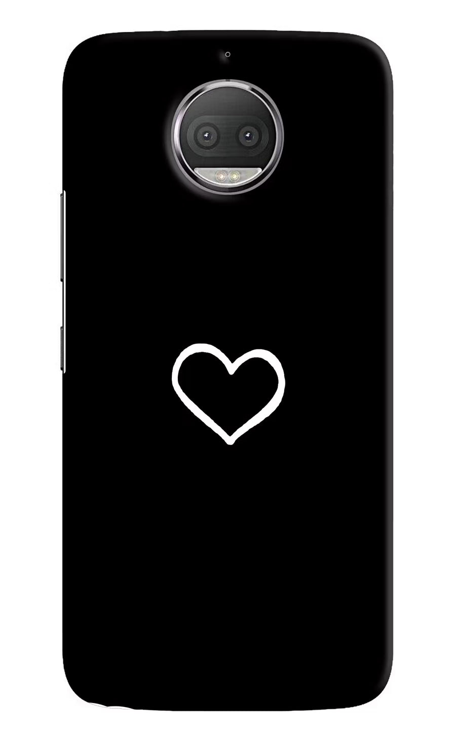 Heart Moto G5S plus Back Cover, Hard case